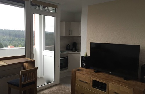 Altenau Apartment | Scenic Studio Apartment with Mountain Views & Great Amenities