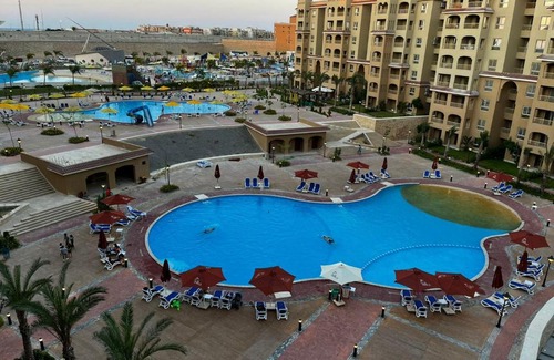 Marina El Alamein Ski Chalet | Ocean View Retreat at Studio Aqua Resort North Coast