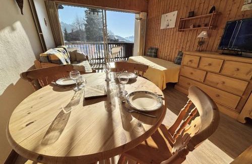 Notre-Dame-de-Bellecombe Apartment | Pet-Friendly Studio with Pool & Tennis at the Slopes