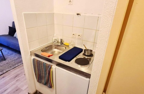 Canardiere Est Apartment | Cozy Studio with Terrace and Wifi in Strasbourg