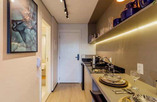 Indianopolis Apartment | Studio in the best of Moema with garage and close to Metro/Shopping and WIFI