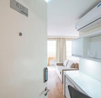 Santo Amaro Apartment | Explore Studio 610 at Alto da Boa Vista: Oceanfront Oasis