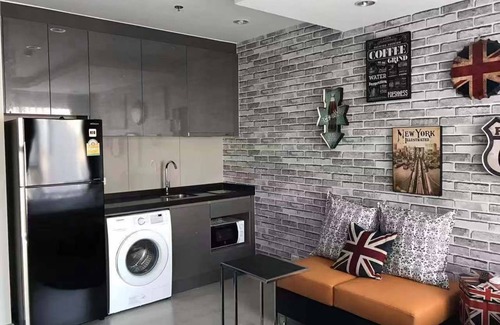 Rama 9 Condo | Cozy Studio Steps from MRT Rama 9 & Jodd Fairs Night Market