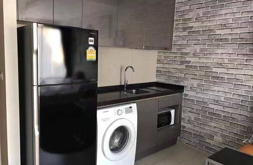 Rama 9 Condo | Cozy Studio Steps from MRT Rama 9 & Jodd Fairs Night Market