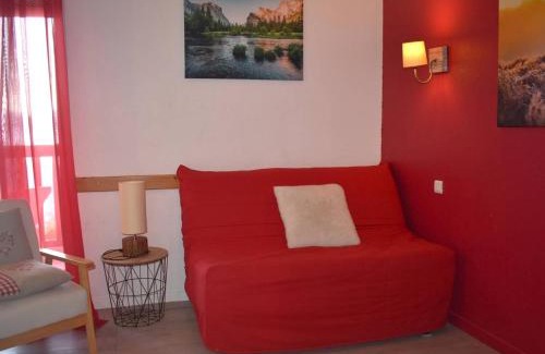 Font-Romeu-Odeillo-Via Apartment | Beautiful Studio Cabine in Font Romeu with Balcony View
