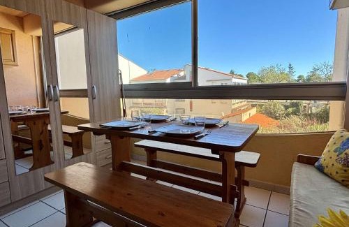 Plage d'Argeles Apartment | Cozy Appart Studio with Pool Access in Argelès-sur-Mer