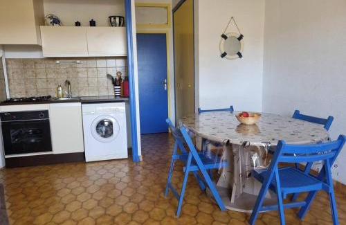 Argeles Plage Apartment | Exceptional Studio Cabine with Terrace, 300m to Beach
