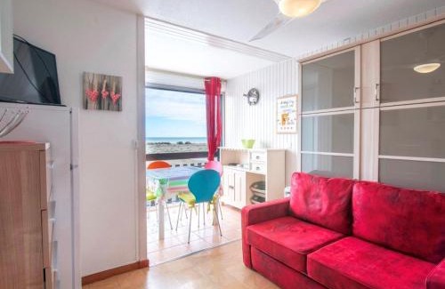 Saint-Cyprien Plage Apartment | Cozy Studio Cabine with Pool, Terrace & Beach Access