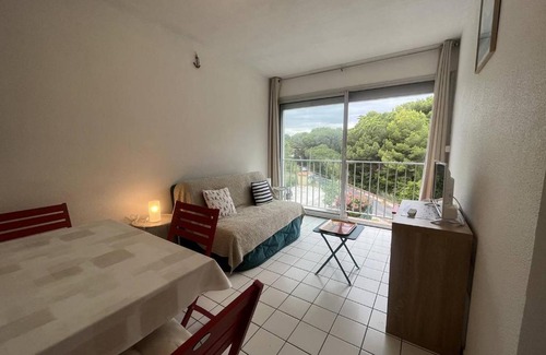 Saint-Cyprien Plage Apartment | Cozy Appart Studio Cabine near Saint Cyprien Plage