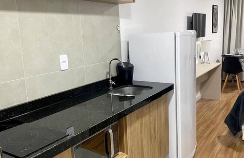 Sao Benedito Apartment | Convenient Studio Centro Poços - Steps from Local Attractions