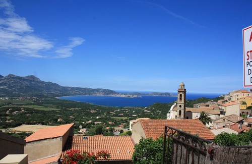 Marine de Saint Ambroggio Apartment | Seaside Studio with Kitchen, 900m from Beach Access