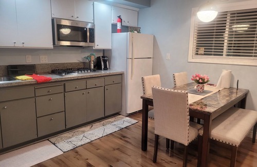 Stanton Apartment | Guest Rated 10/10: Studio Comfort with Spa & Hot Tub