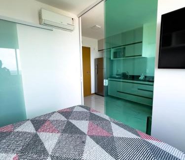 Piata Apartment | Oceanfront Studio Steps from Piatã Beach with Hot Tub