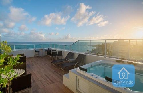 Piata Apartment | Exceptional Studio with Ocean View in Piatã - 9.2 Rating