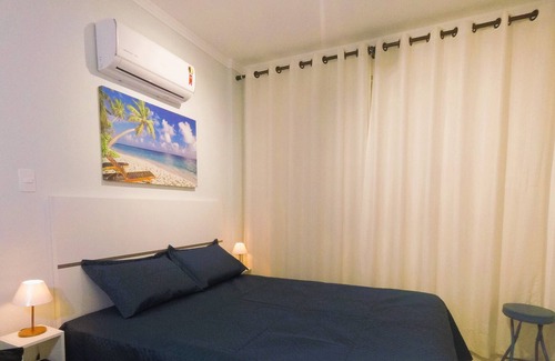 Jose Menino Apartment | Cozy Studio by the Sea with Kitchen and Private Parking