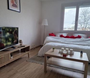 Fleury-les-Aubrais Apartment | Comfortable Studio Retreat - Guest Rated 9/10