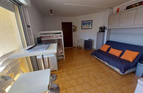 Marseillan Plage Apartment | Cozy Studio with Terrace and Private Parking in Marseillan