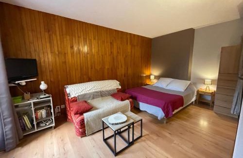 Brides-les-Bains Apartment | Cozy Studio with Balcony in Brides-les-Bains, Pet Friendly