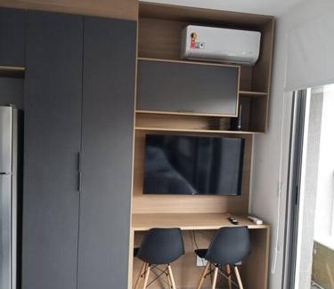 Santo Amaro Apartment | Top-Rated Studio Steps from Metro Line 5 Lilac