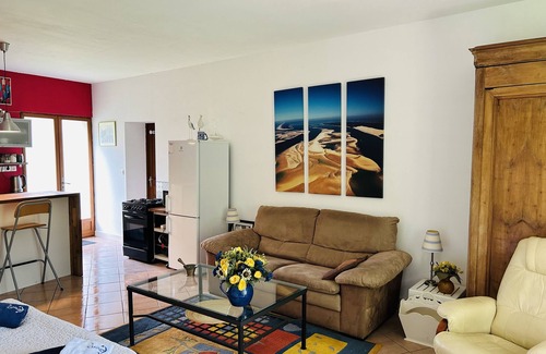 Muids Apartment | Cozy Studio de La Bergerie in Muids for Two Guests