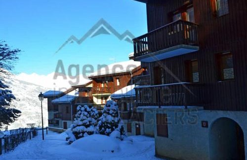 Montchavin Apartment | Cozy Studio in Montchavin with Terrace and Mountain Views