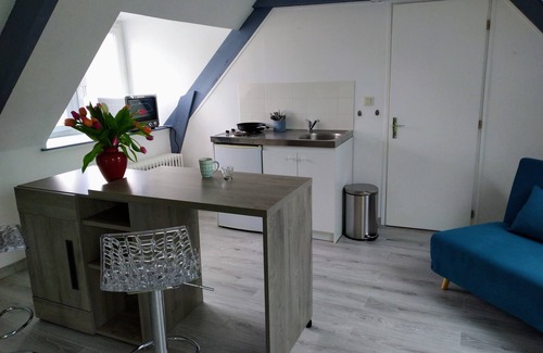 Lannion Apartment | Central Lannion Studio with Breakfast and Kitchen Access
