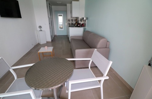 Cannes La Bocca Apartment | Oceanfront Studio with Panoramic Views & Beach Access