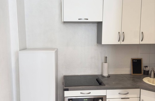 Romainville Apartment | Budget-Friendly Studio Near Paris with Family Amenities