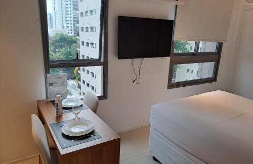 Vila Nova Conceicao Apartment | Inviting Studio Near Parque Ibirapuera with Great Amenities