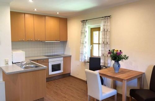 Rossleithen Apartment | Cozy Studio Georg: Family-Friendly Stay with Kitchen