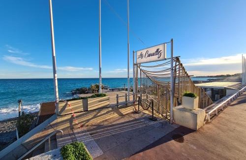 Fabron Apartment | Exceptional Studio with Terrace, Steps from the Sea