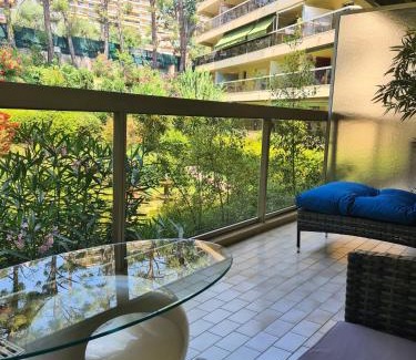 Fabron Apartment | Exceptional Studio with Terrace, Steps from the Sea