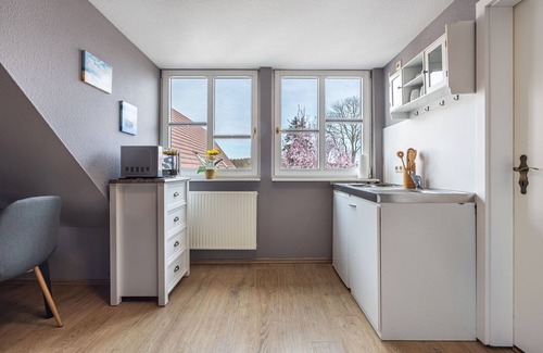 Muritz Apartment | Cozy Studio on Lake Müritz: Pet-Friendly & Family Amenities
