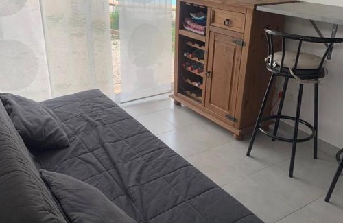 Carnoules Apartment | Inviting Studio with Pool and Oceanfront Views