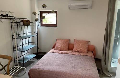 Restinclieres Apartment | Cozy Studio with Pool and Summer Terrace Awaits You