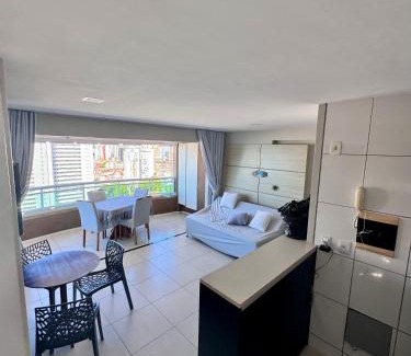 Praia de Iracema Apartment | Irresistible Studio Iracema 2001 with Oceanfront Pool