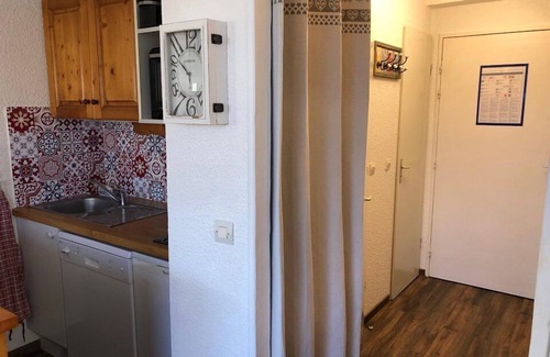 Eclose-Ouest Apartment | Inviting Studio with Living Room in Alpe d'Huez