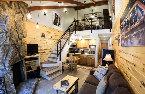 Purgatory Condo | Modern Studio Loft with King Bed and Kitchenette Amenities