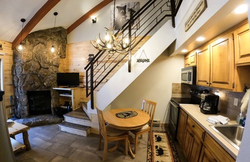 Purgatory Condo | Modern Studio Loft with King Bed and Kitchenette Amenities