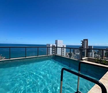 Barra Apartment | Oceanview Studio with Breathtaking Sea Views & Pool