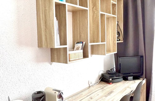 Saint-Nazaire Apartment | Perfect Studio MAJA: Steps from Beaches & Great Amenities
