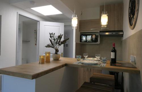 Mouans-Sartoux Apartment | Charming Studio Overlooking the Golf Course & Ocean Views