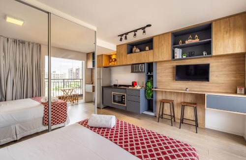 Indianopolis Apartment | Studio mobiliado ao lado do aeroporto de Congonhas