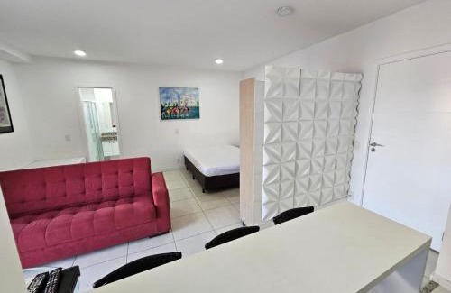 Ponta da Praia Apartment | Cozy Studio Mobiliado: Rated 9.6 with Pet-Friendly Amenities