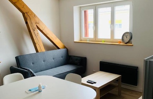 Saint-Die Apartment | Modern Studio Retreat with Breakfast & Child-Friendly Amenities
