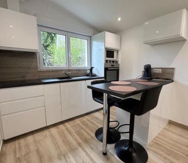 Poligny Apartment | Peaceful New Studio with Great Guest Reviews