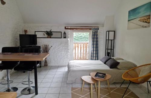 Bonnemain Apartment | Cozy Studio Nid with Pool and Oceanfront Views