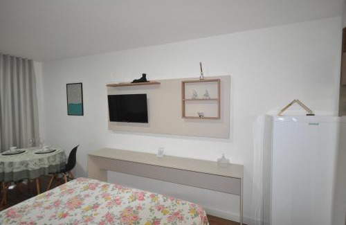 Sao Benedito Apartment | Central Studio with Ocean View and Pool Amenities