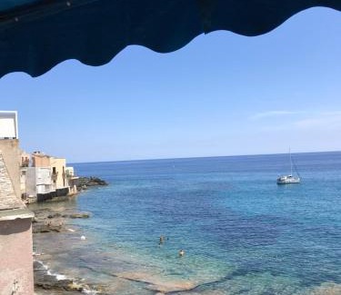 Erbalunga Apartment | Oceanfront Studio with Pet-Friendly Amenities in Cap Corse