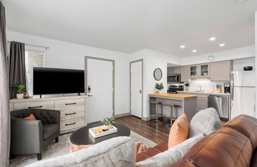 Astrodome Apartment | Modern Studio with Pool, Gym, and Fast Wifi Access